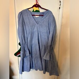 Pomander Place Tuckernuck Blue Kenzi Dress XL